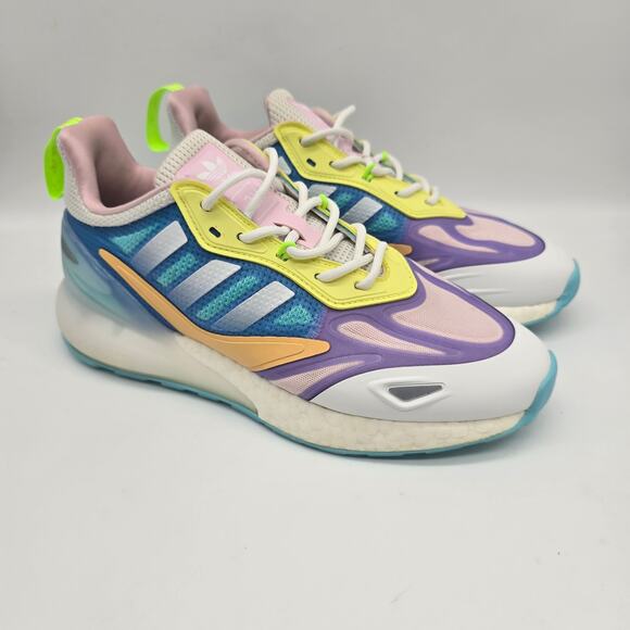 Adidas ZX 2K Boost 2.0 Running Shoes Athletic Training Sneakers GZ7502 Size 7 - Picture 1 of 9